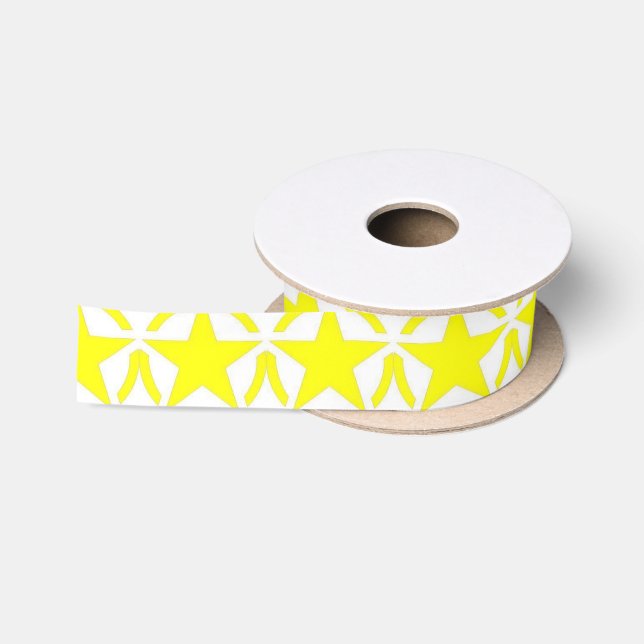 army star satin ribbon (Spool)
