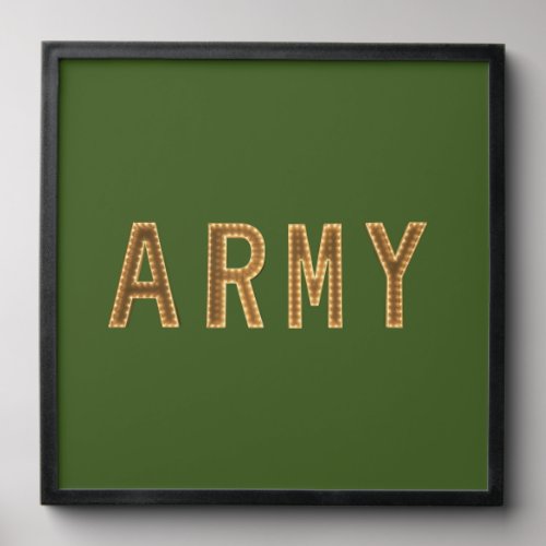 Army Strength Peel And Stick Photo Tile