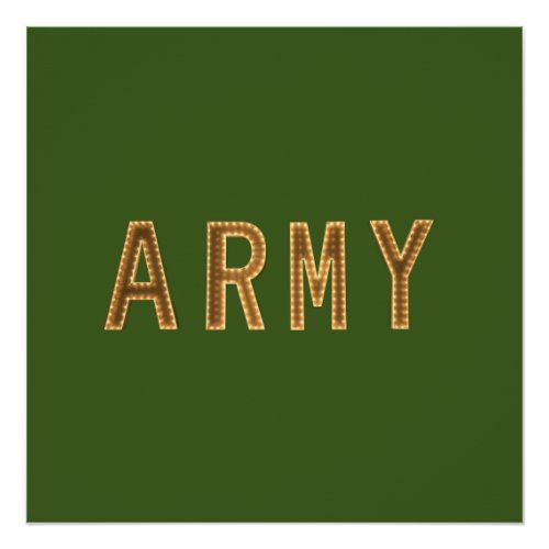 Army Strength Poster