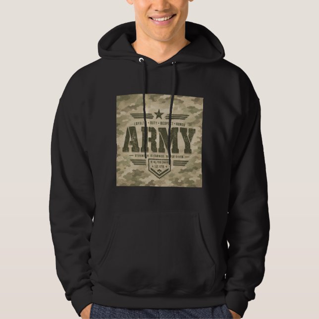 ARMY STRONG HOODIE (Front)