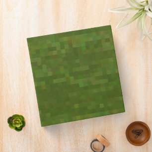 Army Style Pixel Camo 3 Ring Binder