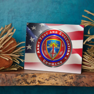 Army Test Command Plaque