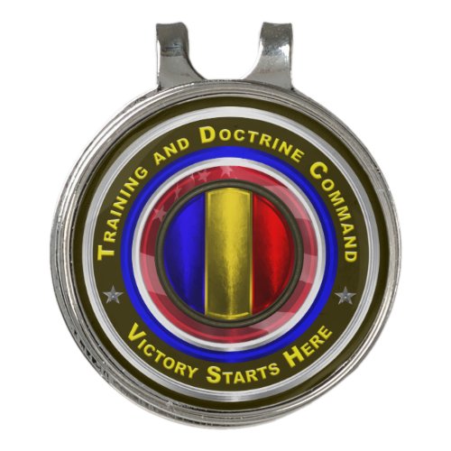 Army Training and Doctrine Command Keepsake  Golf Hat Clip