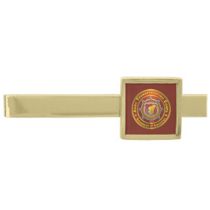 Army Transportation Corps Army Veteran Gold Finish Tie Bar