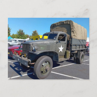 Army Truck Postcard