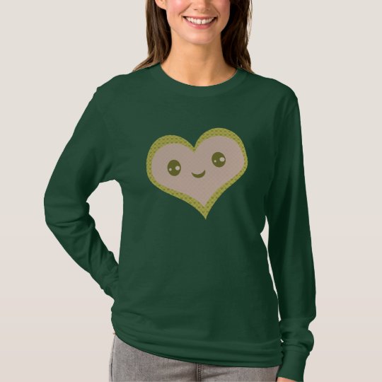 Army Valentine's Day Kawaii Heart T-Shirt