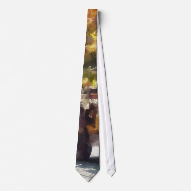 Army Vehicle in Parade Neck Tie (Front)