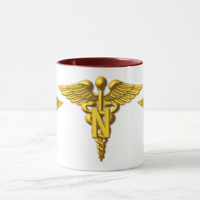 Army Veteran Army Nurse Corps Mug (Center)