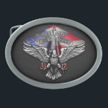 Army Veteran Belt Buckle<br><div class="desc">Display your pride in our brave Army Veterans who have serve our Nation! This exclusively designed art design makes a wonderful gift to any who are serving or have served in our great Army. Unique designed gift for anyone looking for that one of a kind special gift for School Graduation,...</div>