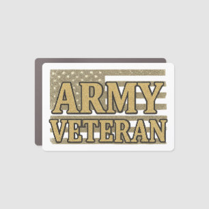 Army Veteran Car Magnet