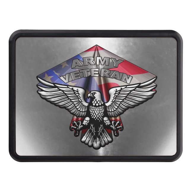 Army Veteran Hitch Cover (Front)