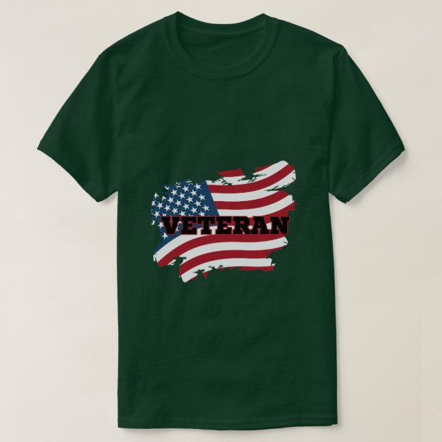 Army Veteran T-Shirt (Design Front)