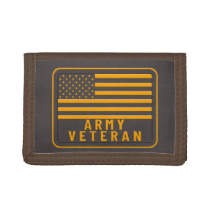 Army Veteran Tri-fold Wallet