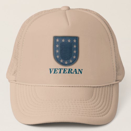 army veterans vets beret unit flash hat