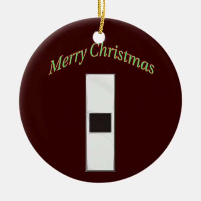 Army Warrant Officer 1 Christmas Ornament (Front)