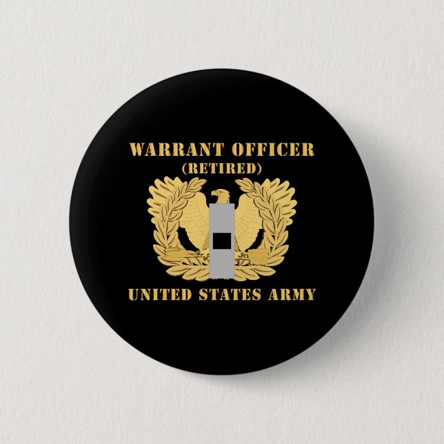 Army - Warrant Officer - W01 - Retired - Flat - Ea Button (Front)