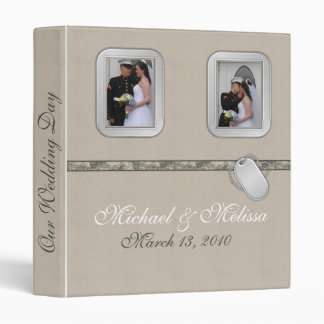 Army Wedding Album Binder