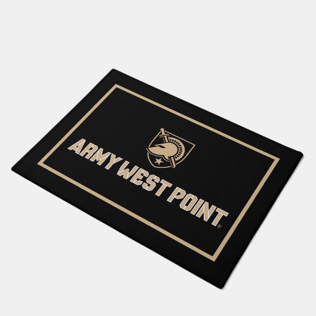 Army West Point Logo Doormat (Angled)
