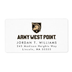 Army West Point Logo Label