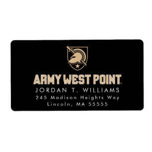 Army West Point Logo Label