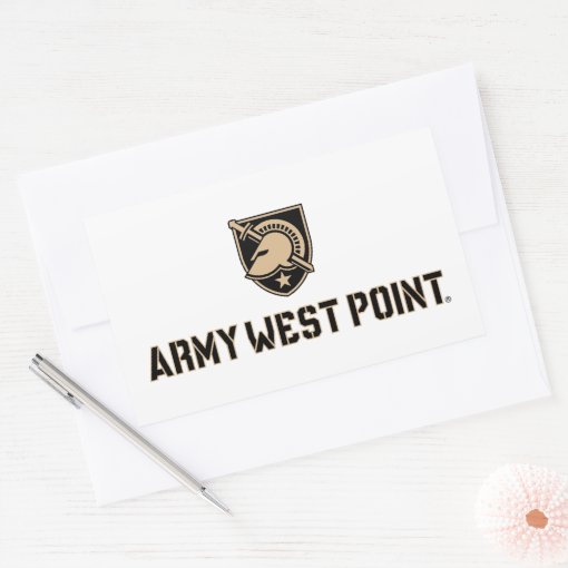 Army West Point Logo Rectangular Sticker | Zazzle