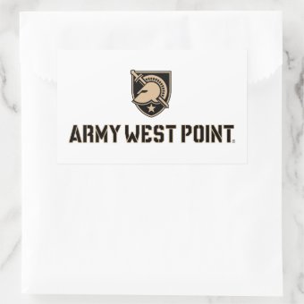 Army West Point Logo Rectangular Sticker | Zazzle