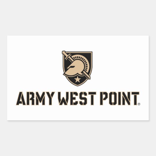 Army West Point Logo Rectangular Sticker | Zazzle.com