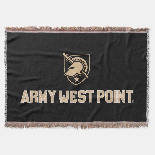 Army West Point Logo Throw Blanket