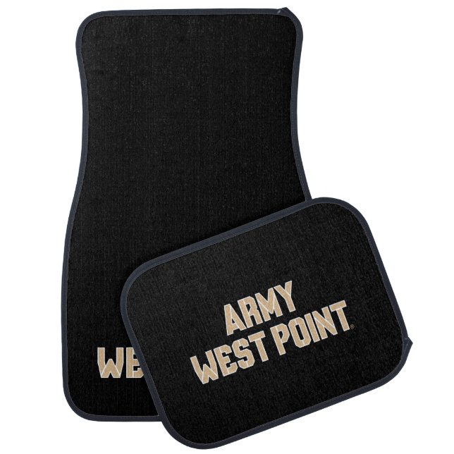 Army West Point Word Mark Car Floor Mat (Set)