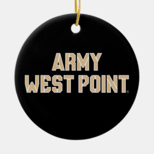Army West Point Word Mark Ceramic Ornament
