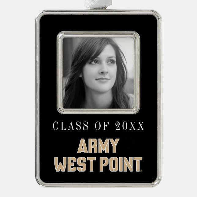 Army West Point Word Mark Christmas Ornament (Front)