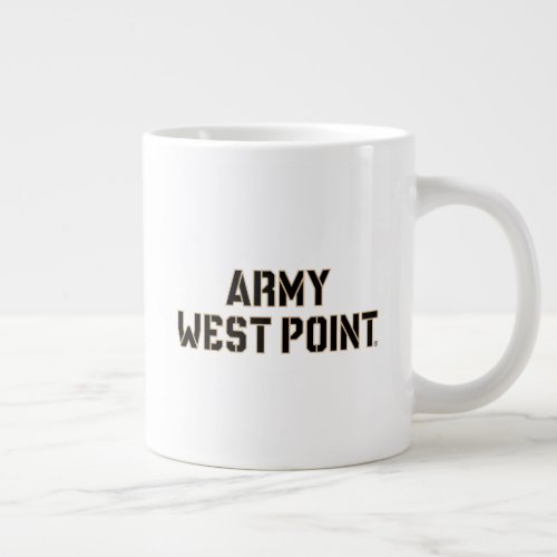 Army West Point Word Mark Giant Coffee Mug
