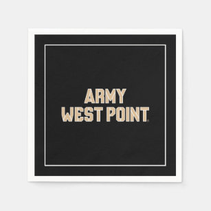 Army West Point Word Mark Napkins