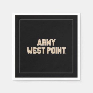 Army West Point Word Mark Napkins
