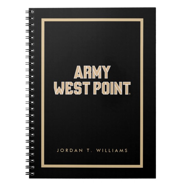 Army West Point Word Mark Notebook (Front)