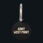 Army West Point Word Mark Pet ID Tag<br><div class="desc">Check out these United States Military Academy designs! Show off your West Point pride with these new University products. These make the perfect gifts for the United States Military Academy student, alumni, family, friend or fan in your life. All of these Zazzle products are customizable with your name, class year,...</div>