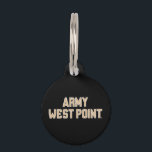Army West Point Word Mark Pet ID Tag<br><div class="desc">Check out these United States Military Academy designs! Show off your West Point pride with these new University products. These make the perfect gifts for the United States Military Academy student, alumni, family, friend or fan in your life. All of these Zazzle products are customizable with your name, class year,...</div>