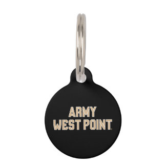 Army West Point Word Mark Pet ID Tag