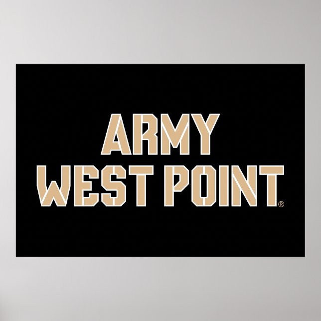 Army West Point Word Mark Poster (Front)