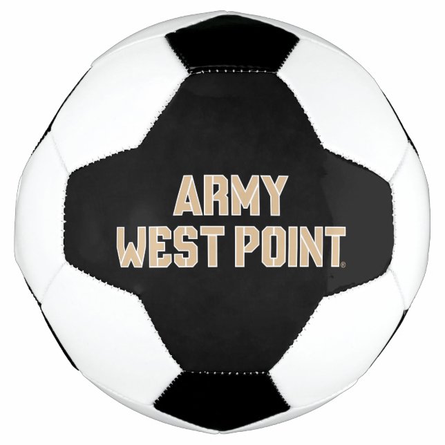 Army West Point Word Mark Soccer Ball (Front)