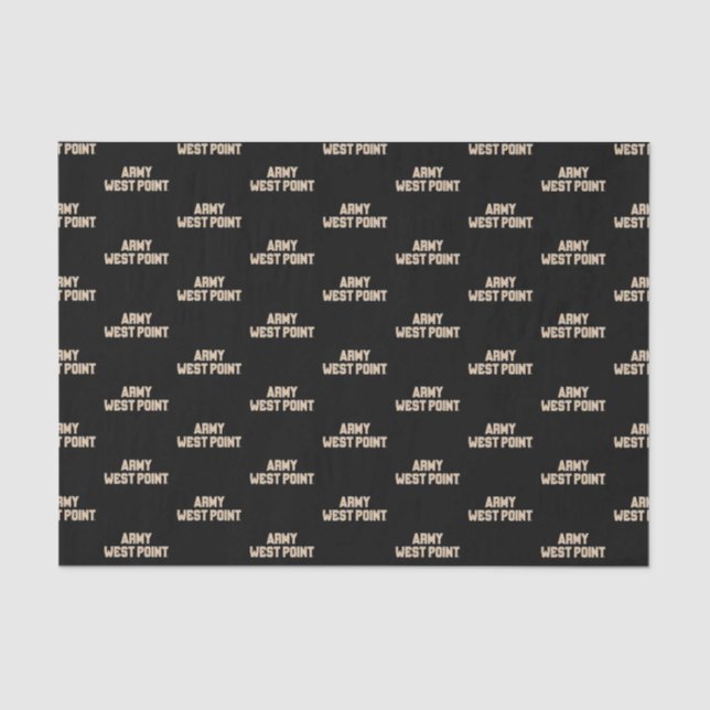 Army West Point Word Mark Tissue Paper (Front)