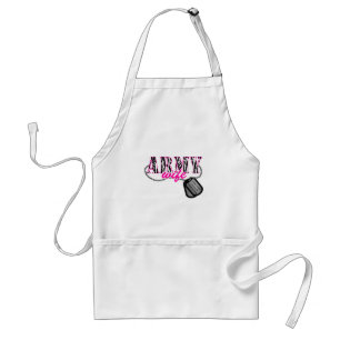 Army Wife Adult Apron