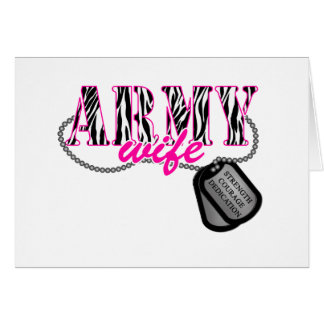 Army Wife Cards