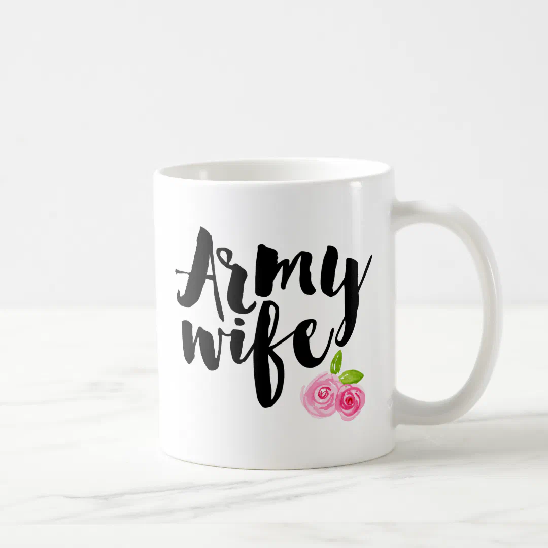 Army Wife Coffee Mug (Right)