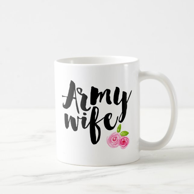 Army Wife Coffee Mug (Right)