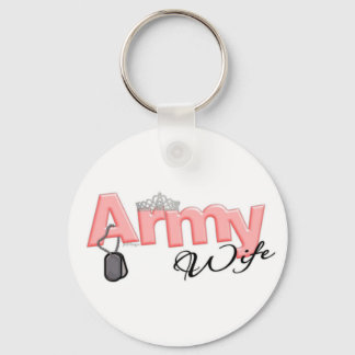 Army Wife Keychain