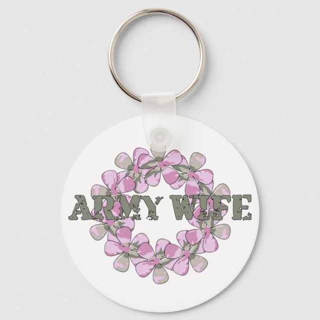 ARMY WIFE KEYCHAIN (Front)