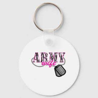 Army Wife Keychain