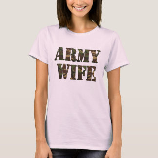 Army Wife Ladies Baby Doll T-Shirt