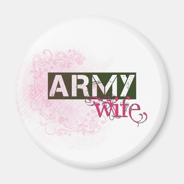 Army Wife Magnet (Front)